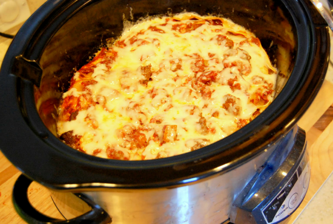 Image result for crockpot lasagna